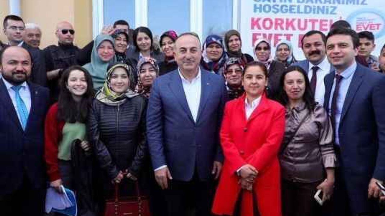 Antalya'da 'Çavuşoğlu' coşkusu