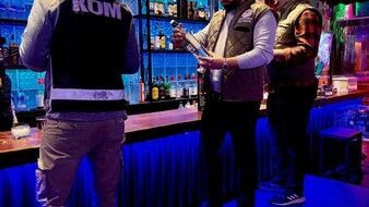 Yılbaşında sahte alkol denetimi
