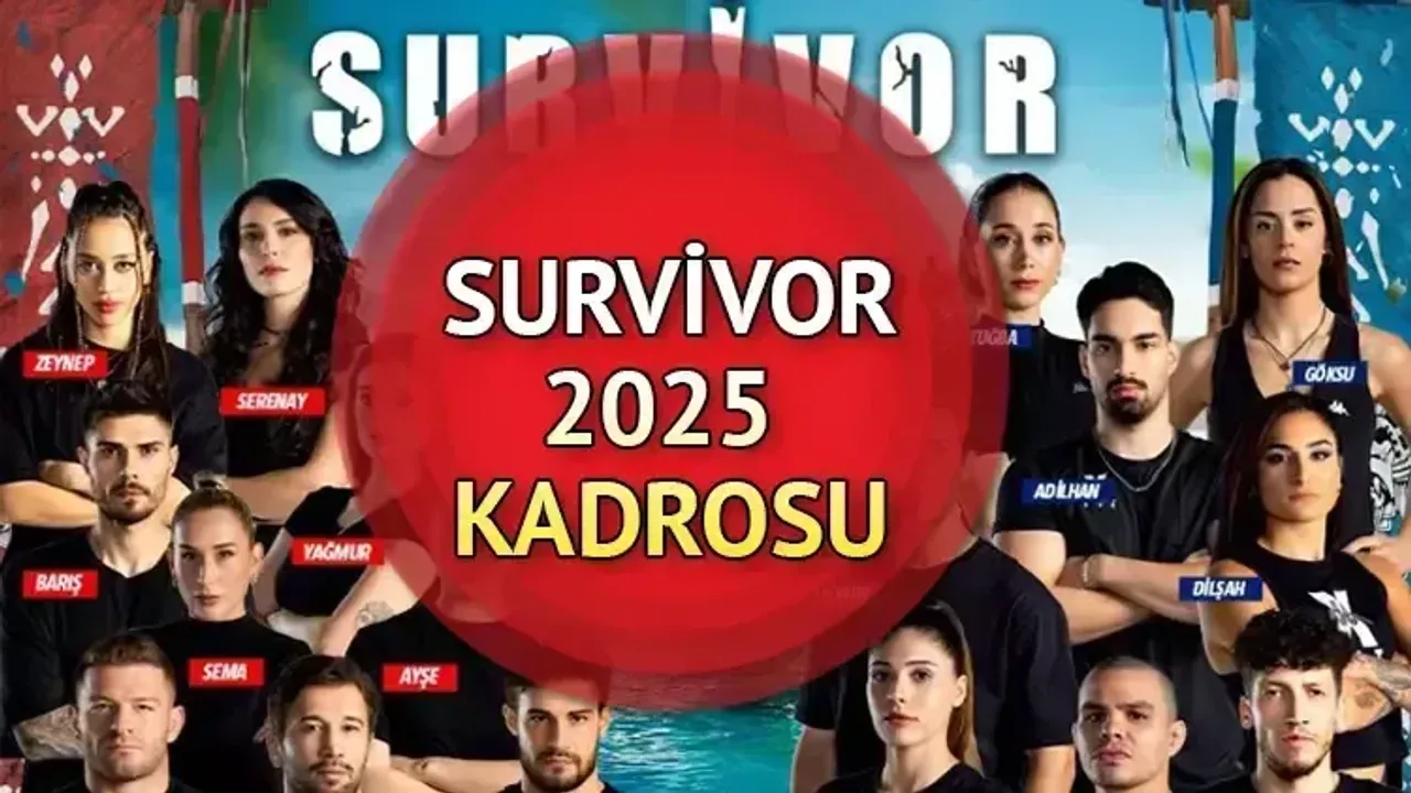 Bu akşam Survivor başlıyor: İşte yarışmacılar