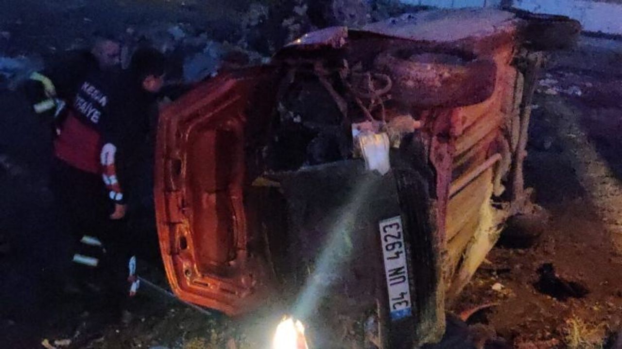 Ehliyetsiz ve alkollü sürücü ölümden döndü