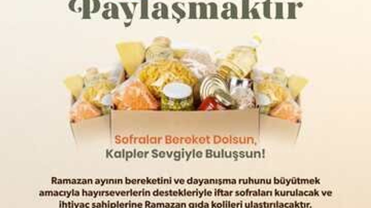 Alanya Belediyesi'nden Ramazan ayı dayanışması