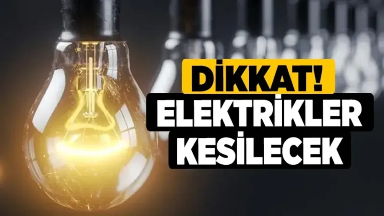 Gazipaşa'da 7 Temmuz Pazartesi günü elektrik kesintisinden etkilenecek yerler 