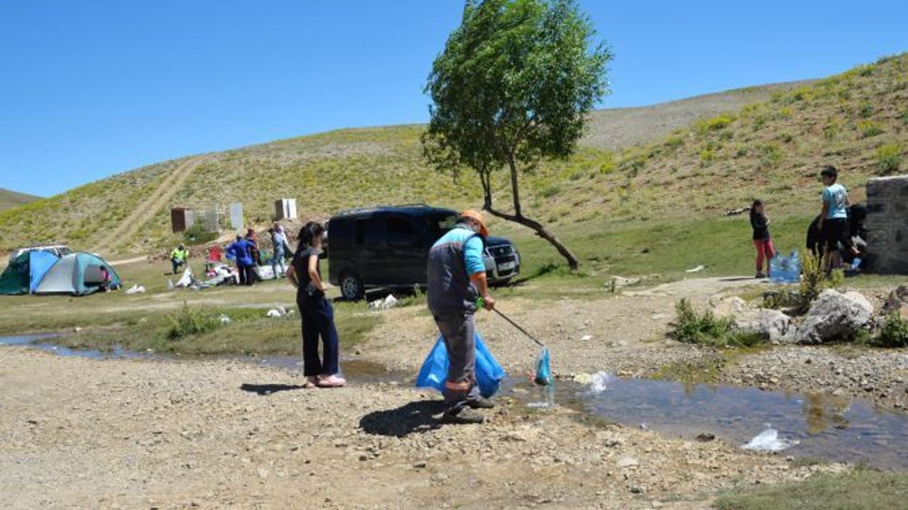 Alanya'da yaylalar çöp sorunundan kurtuldu