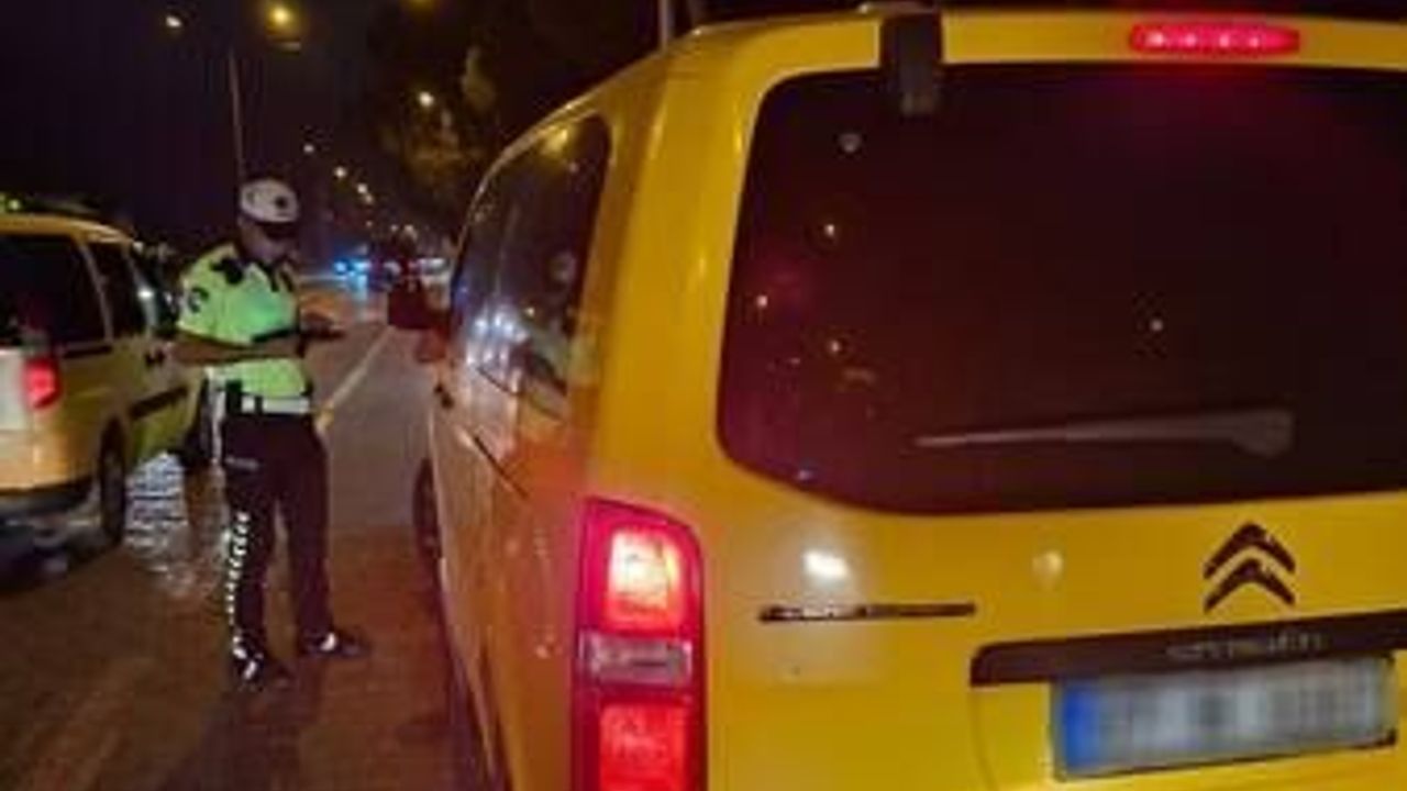 Alanya'da ticari taksiler mercek altında