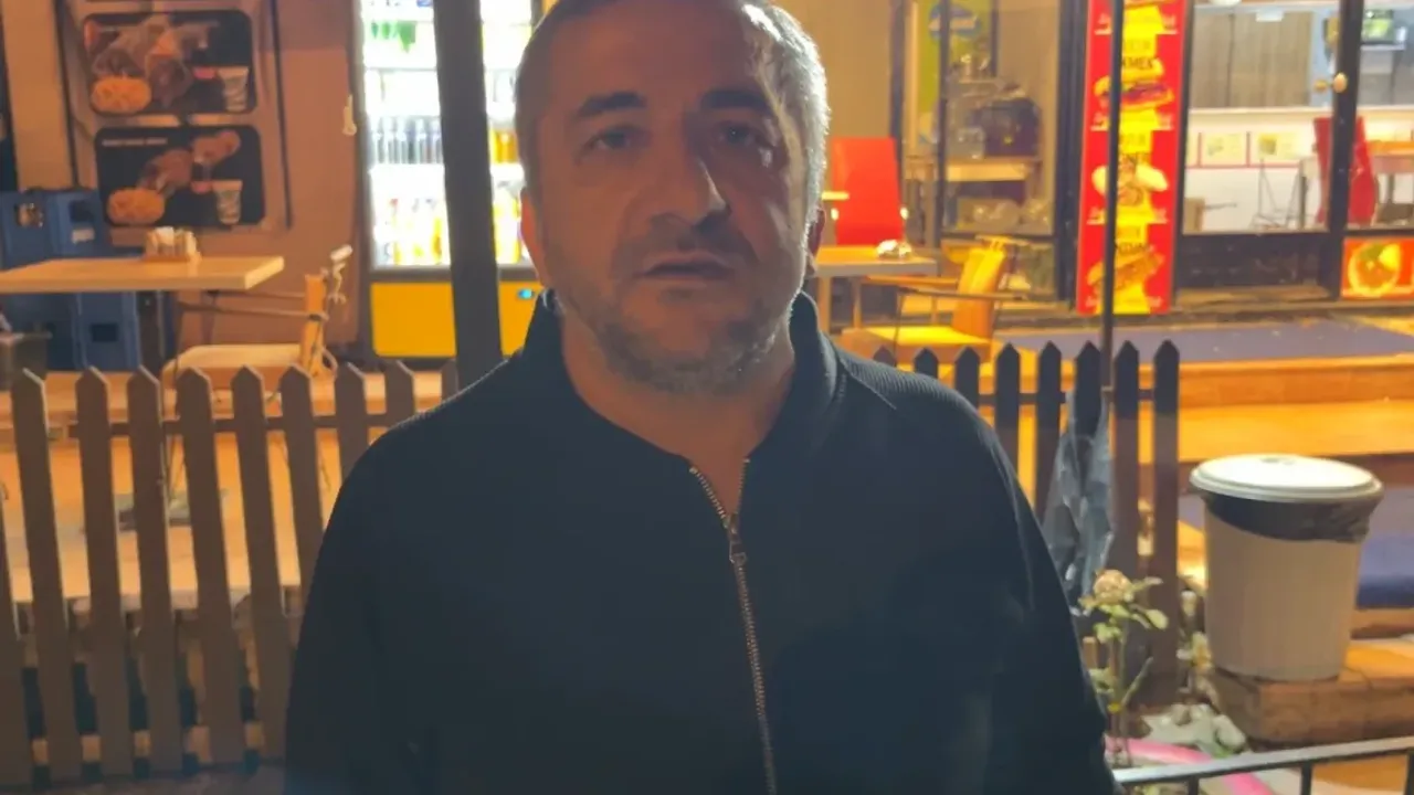 Dönerciye sopalı ve yumruklu s*ldırı kamerada: 1 yaralı