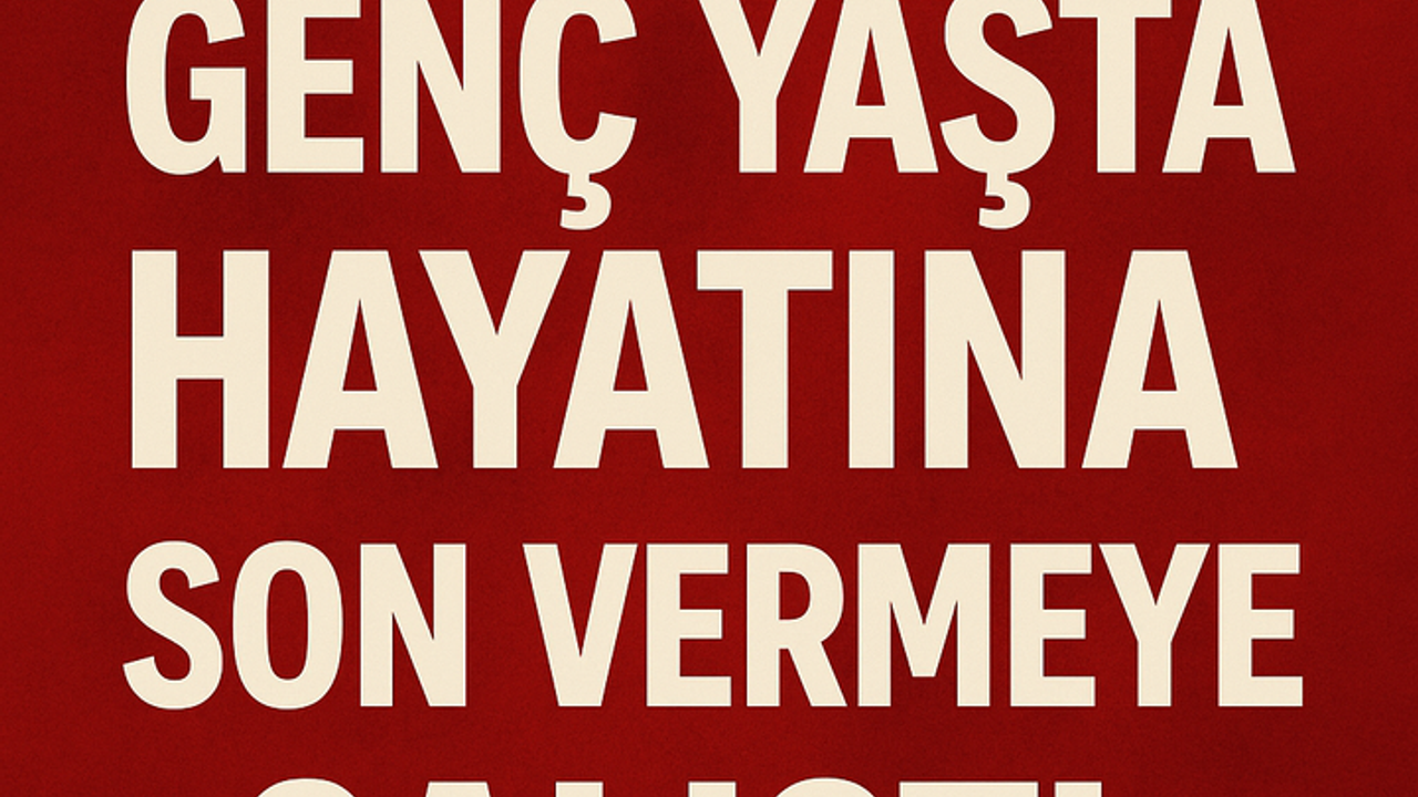 Alanya'da 22 yaşındaki genç canına kıymaya çalıştı