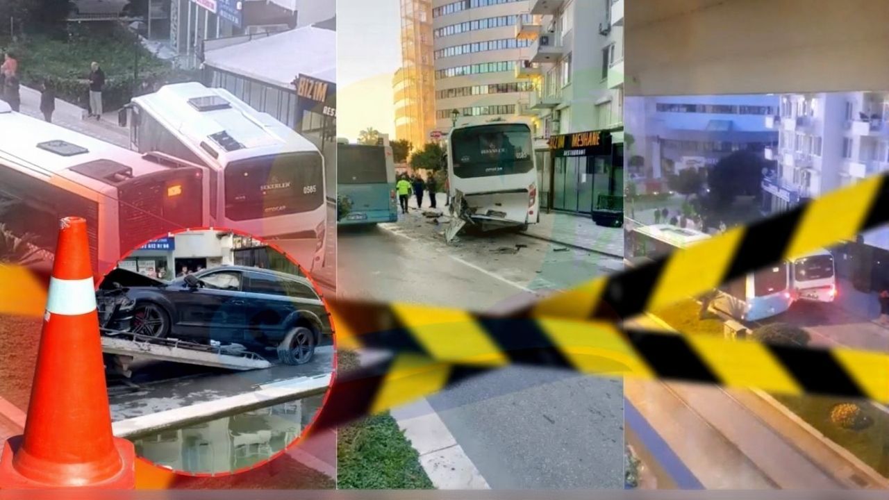Antalya'da otobüslerin de ckarıştığı zincirleme kaza: Ortalık savaş alanı