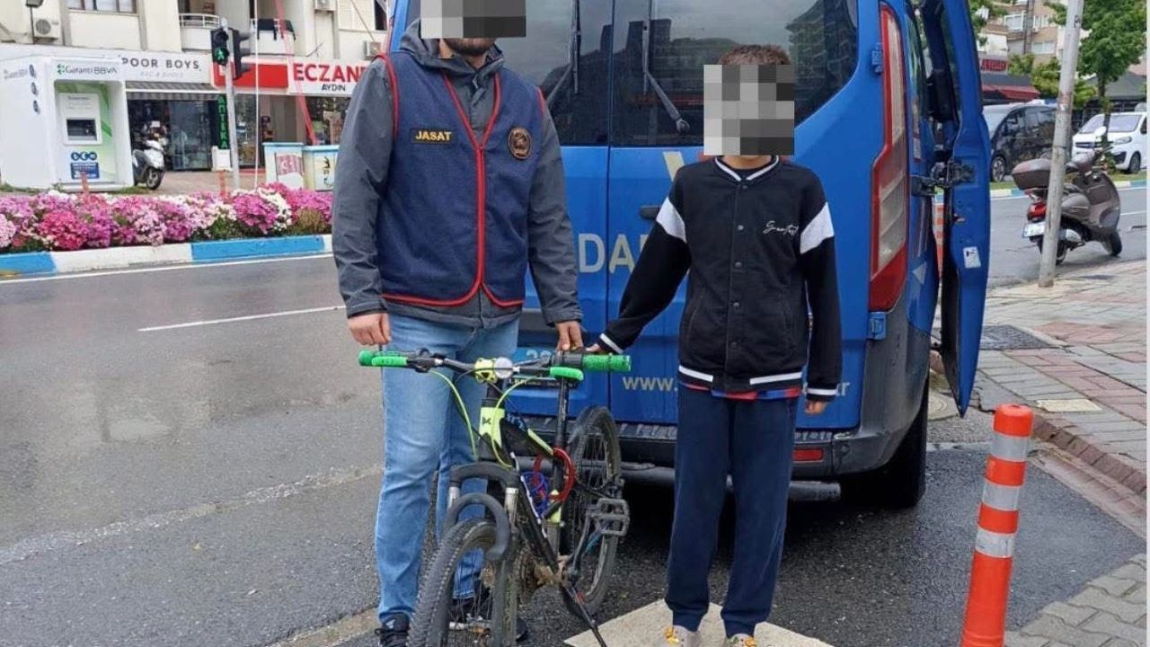 Alanya’da çalınan bisikleti JASAT buldu