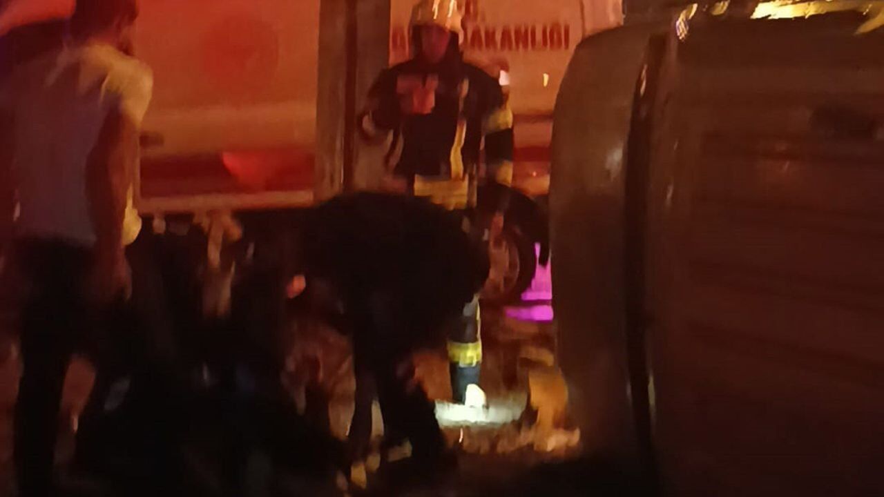 Burdur-Antalya kavşağında kaza: 1 ölü, 5 yaralı