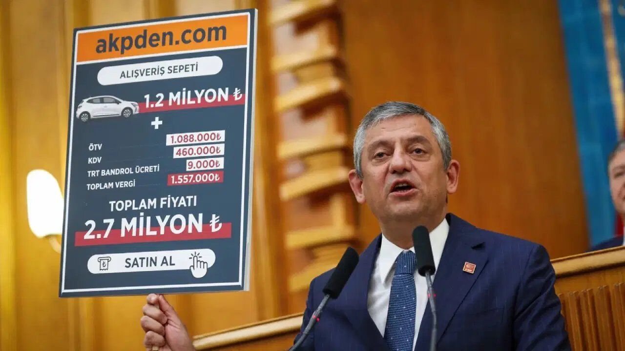 CHP'nin akpden.com isimli vergi sitesine erişim engeli