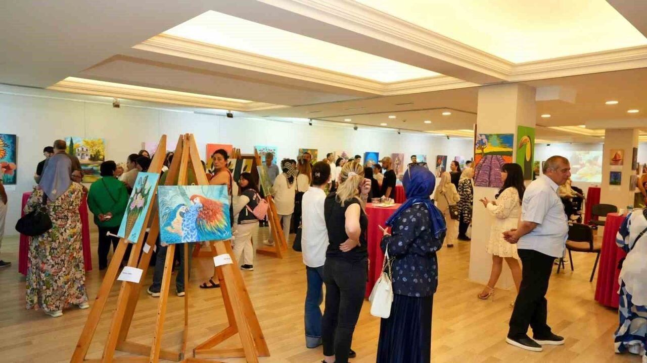 Alanya'da 5 gün sürecek engelsiz sanat sergisi açıldı