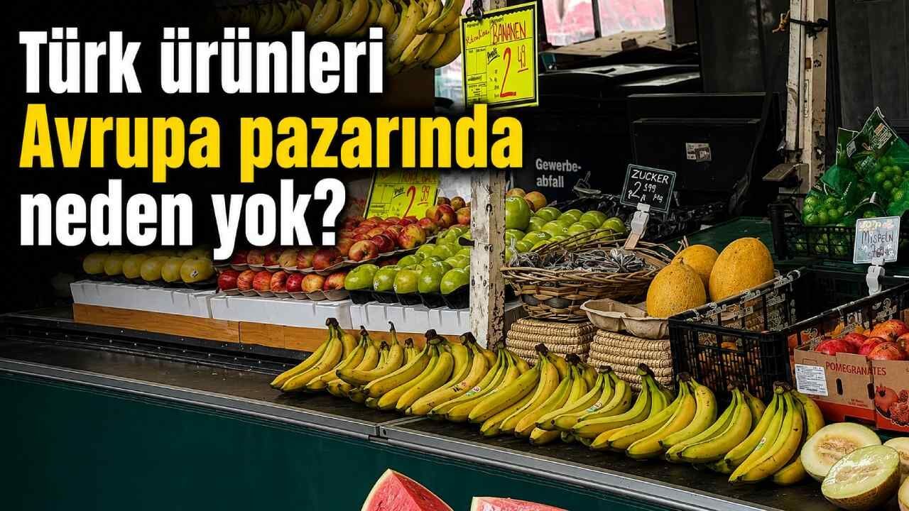 Türk ürünleri Avrupa pazarında neden yok?