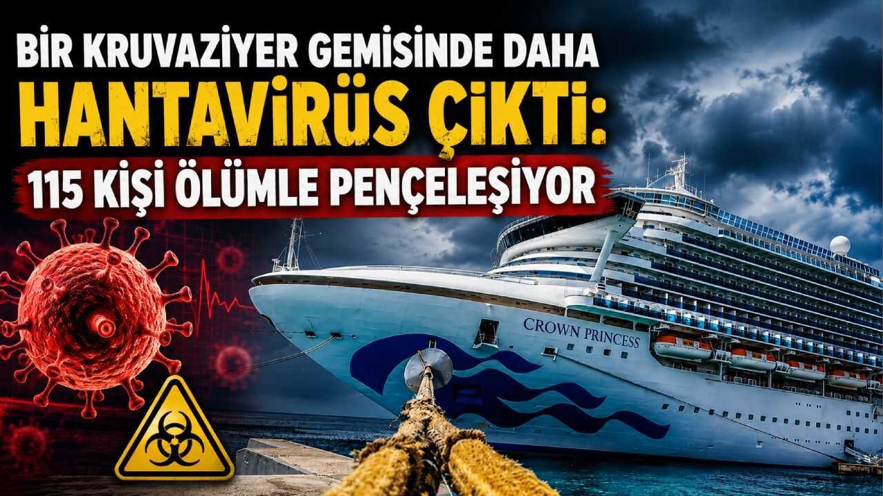 Bir Kruvaziyer gemisinde daha Hantavirüs çıktı: 115 kişi ölümle pençeleşiyor