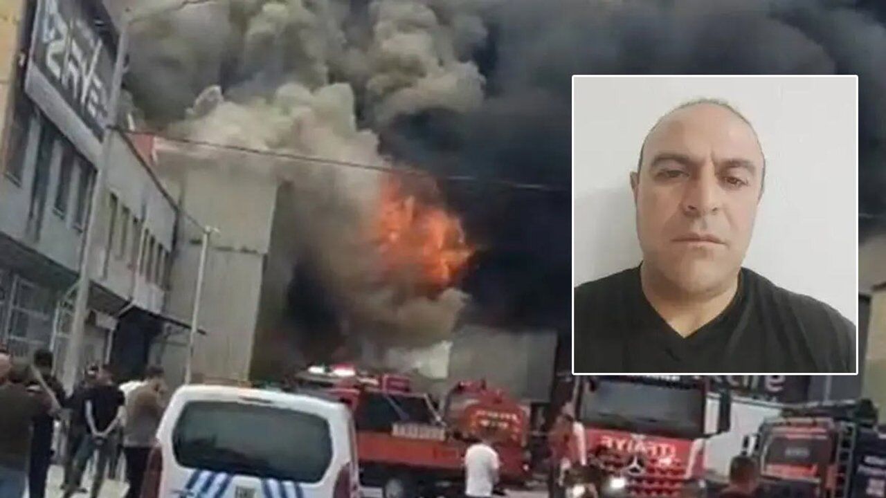 Fabrika yangınında itfaiye eri Mehmet Tekeli şehit oldu