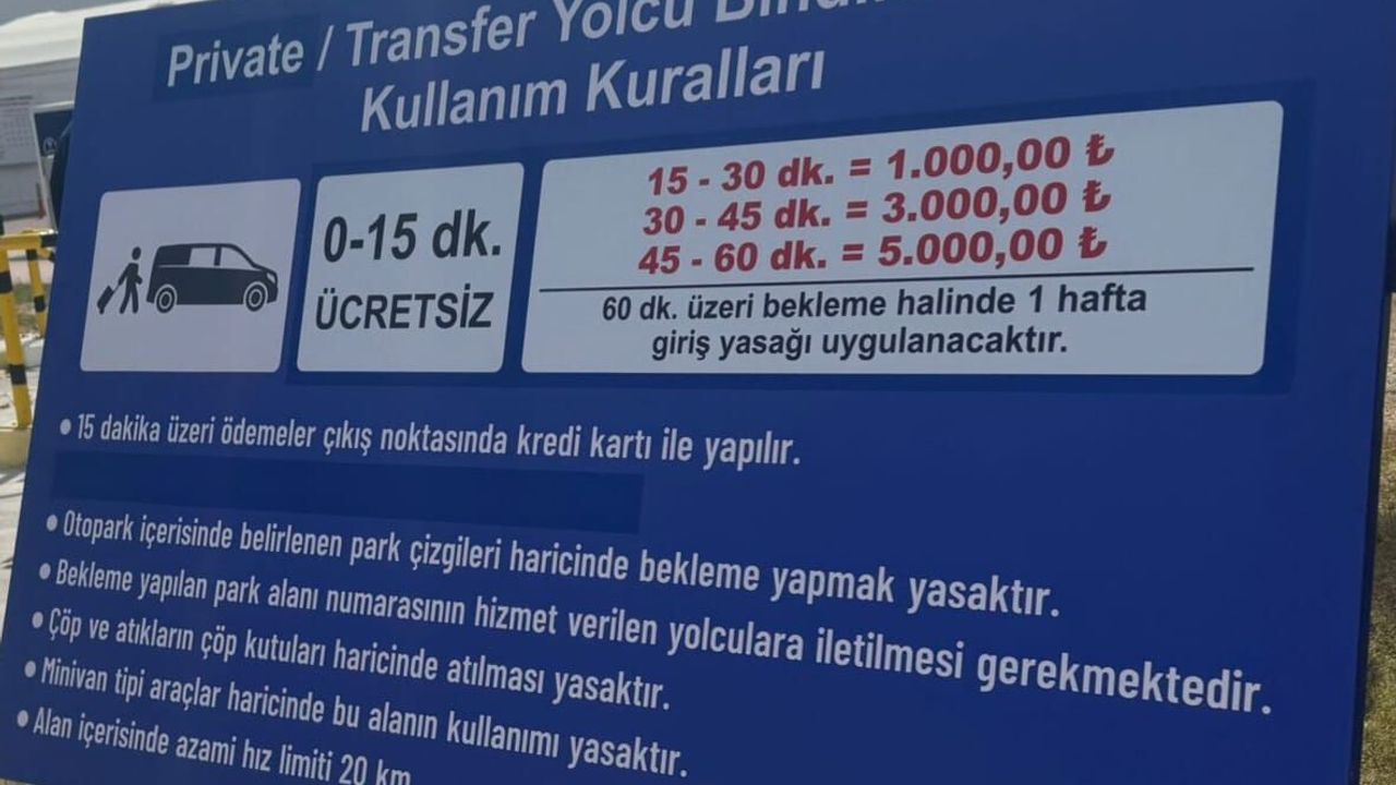 Akkuş: "Havalimanı otopark ücretleri Alanya turizmine darbed