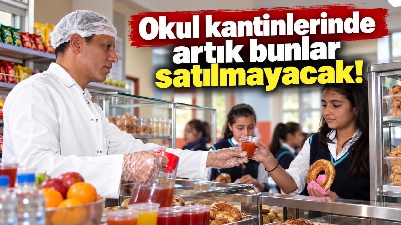 Okul kantinlerinde yasak listesi genişledi: Bunlar satılmayacak
