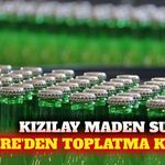İsviçre'de iki Kızılay maden suyu ürünü toplatılıyor