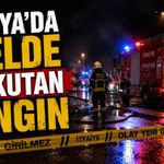 Alanya'da otelde korkutan yangın