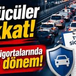 Sürücüler dikkat! Trafik sigortalarında yeni dönem 1 Eylül'de başlıyor