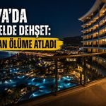 Alanya'da lüks otelde dehşet: Balkondan ölüme atladı