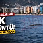 Alanya açıklarında şok görüntü, arıtma boruları fırladı