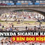 Almanya'da aşırı sıcaklar nedeniyle 9 bin 800 kişi öldü