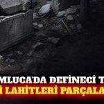 Kumluca'daki İdebessos Antik Kenti'nde kaçak kazı tahribatı