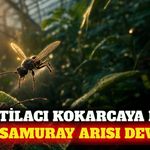 Antalya'da kahverengi kokarcaya karşı samuray arısı dönemi