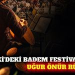 Akseki'deki Badem Festivali'nde Uğur Önür sahne aldı