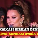 Kalça kırığı ameliyatı olan Deniz Seki yürümeye başladı