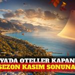 Alanya ve Antalya'da turizm sezonu kasım sonuna uzadı