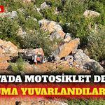 Alanya'da motosiklet uçuruma yuvarlandı: 1 ölü, 1 yaralı