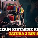 Antalya'da ilkokul kırtasiye masrafı 3 bin 500 TL'yi buldu