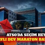 ATSO'da 4 adaylı seçim süreci 18 Ekim'de başlıyor