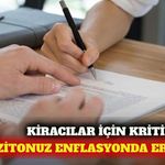 Kiracılar için depozitoyu enflasyona karşı koruma yöntemi
