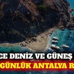Turizmi 12 aya yayacak 365 günlük Antalya rotası açıklandı