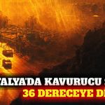 Antalya'da 31 Ağustos hava durumu: Sıcaklık 36 derece