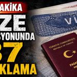 Son dakika - Vize operasyonunda 37 tutuklama