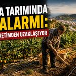 Alanya tarımında yaş alarmı: Gençler üretimden uzaklaşıyor