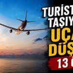 Turistleri taşıyan uçak düştü! 13 ölü