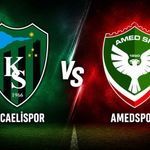 Kocaelispor-Amedspor maçı hangi kanalda saat kaçta?