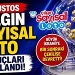 3 Ağustos Çılgın Sayısal Loto sonuçları açıklandı