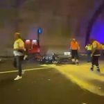 Otoyolda feci kaza: Araç tünel duvarına çarptı, 3 kişi hayatını kaybetti