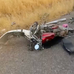 Otomobil ile motosiklet kafa kafaya çarpıştı: 2 ölü