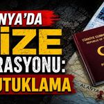 Alanya'da vize operasyonu: 4 tutuklama
