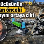 TIR sürücüsünün kazadan önceki canlı yayını ortaya çıktı