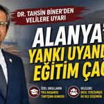 Alanya'da yankı uyandıran eğitim çağrısı