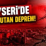 Kayseri'de korkutan deprem!