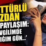 Tesettürlü kızdan rezil paylaşım: 'Sevgilimde kaldığım gün...'