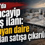 Alanya'da bir acayip satış ilanı: Olmayan daire icradan satışa çıkarıldı